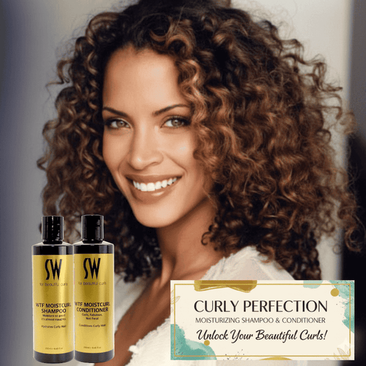 WTF MoistCurl Duo Pack - Shampoo & Conditioner NEW!