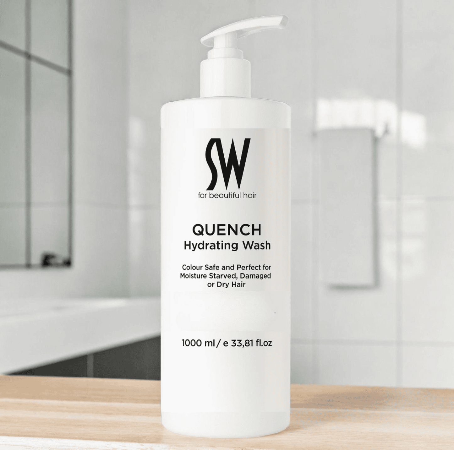 QUENCH Hydrating Shampoo - 1000ml Professional Size