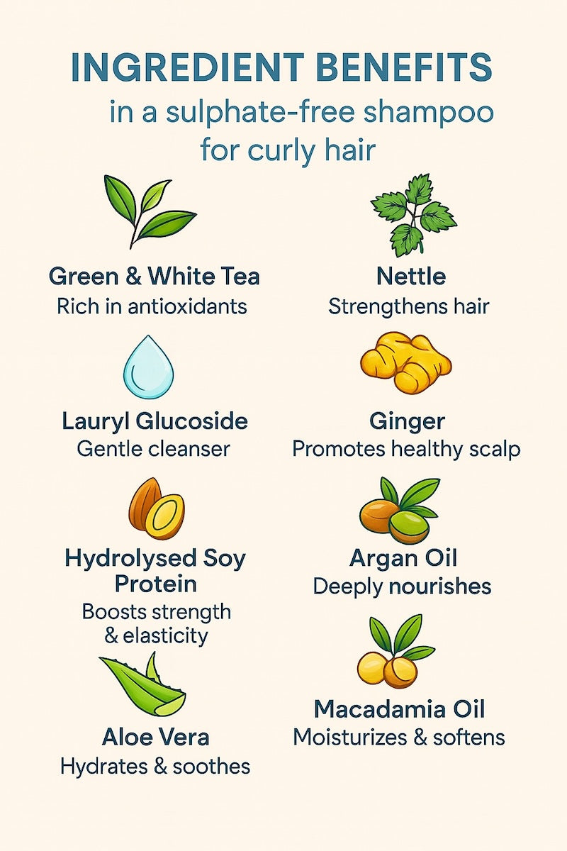 WTF MoistCurl – Sulphate-Free Shampoo for Curly Hair -1 Ltr