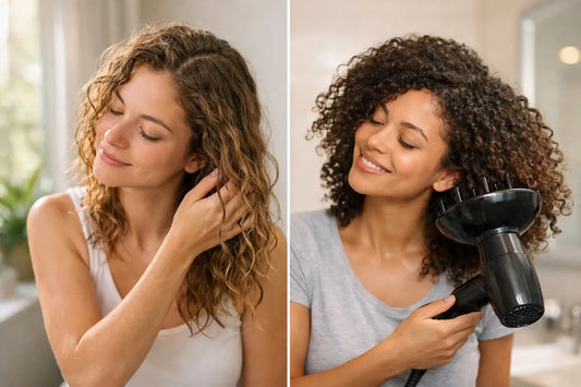 Air Drying vs Diffusing Curls