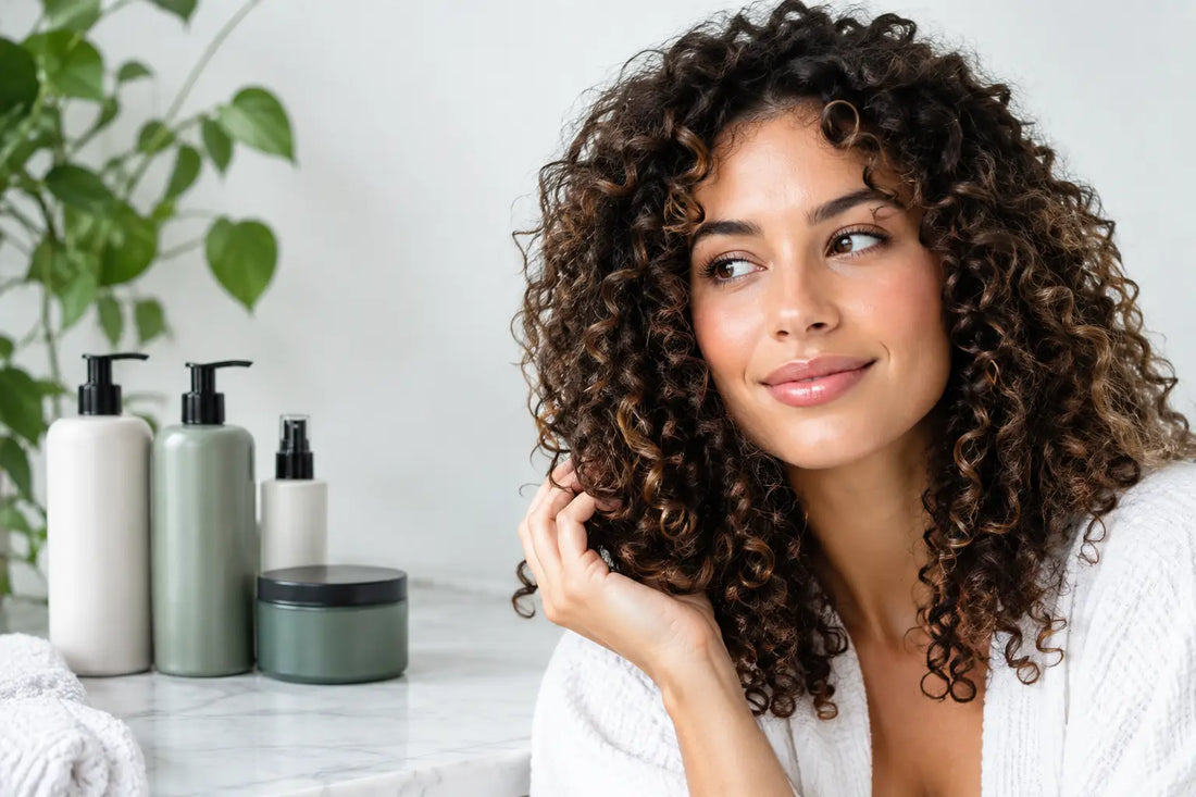 Fine Curls Volume Routine for Fuller, Softer Hair