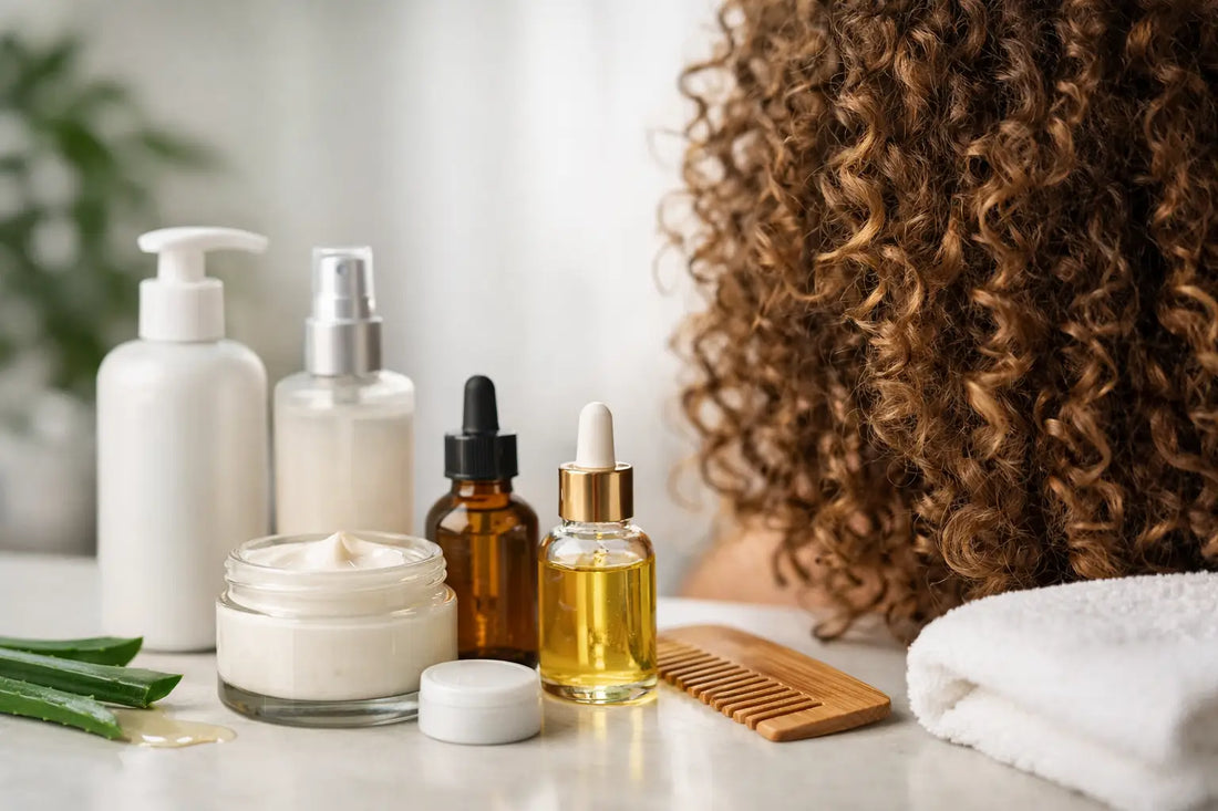 What Products Help Dry Curls Best?