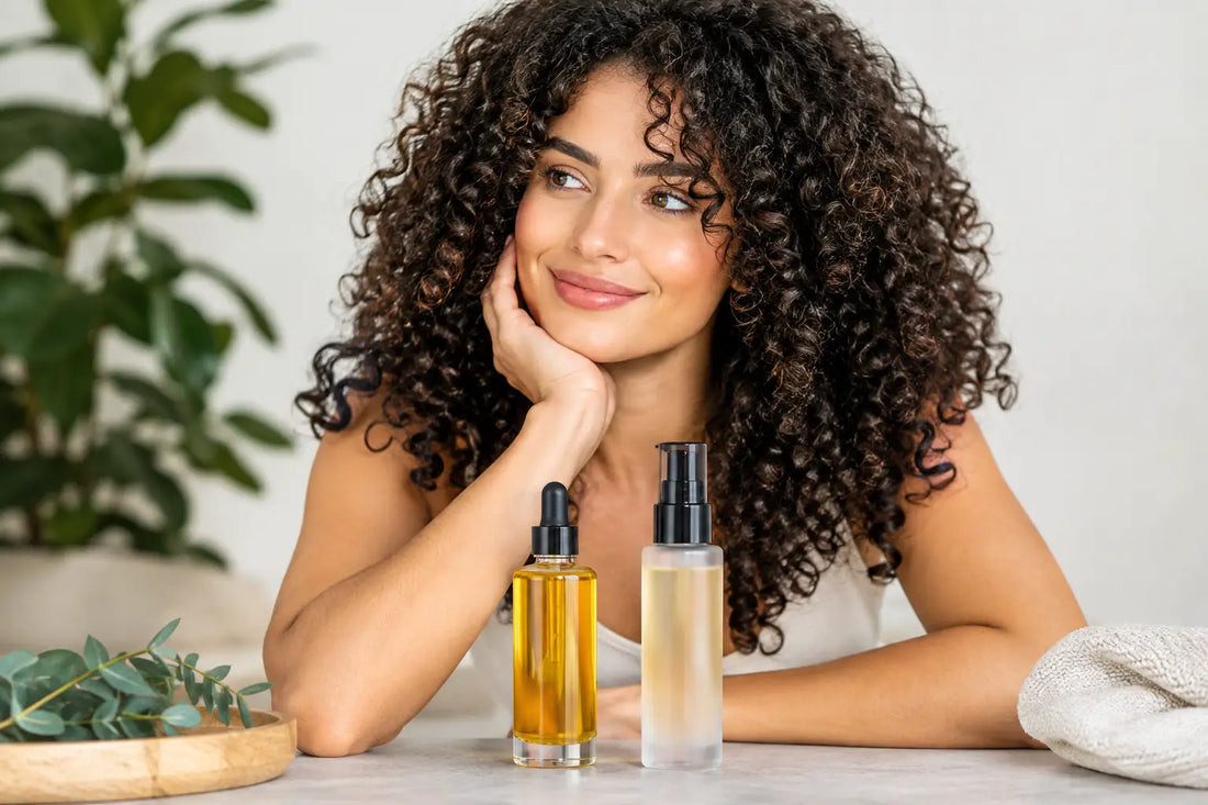 Hair Oil Versus Serum for Curly, Frizzy Hair