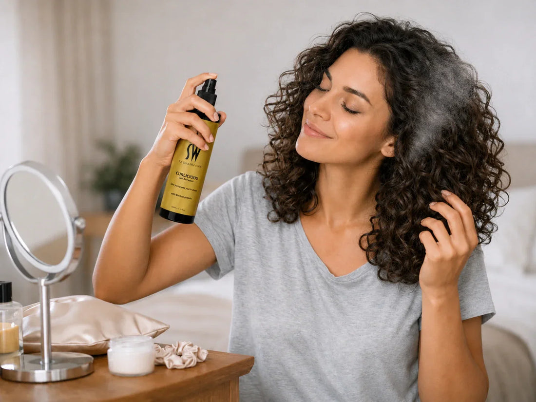 How to Refresh Curls Overnight Properly