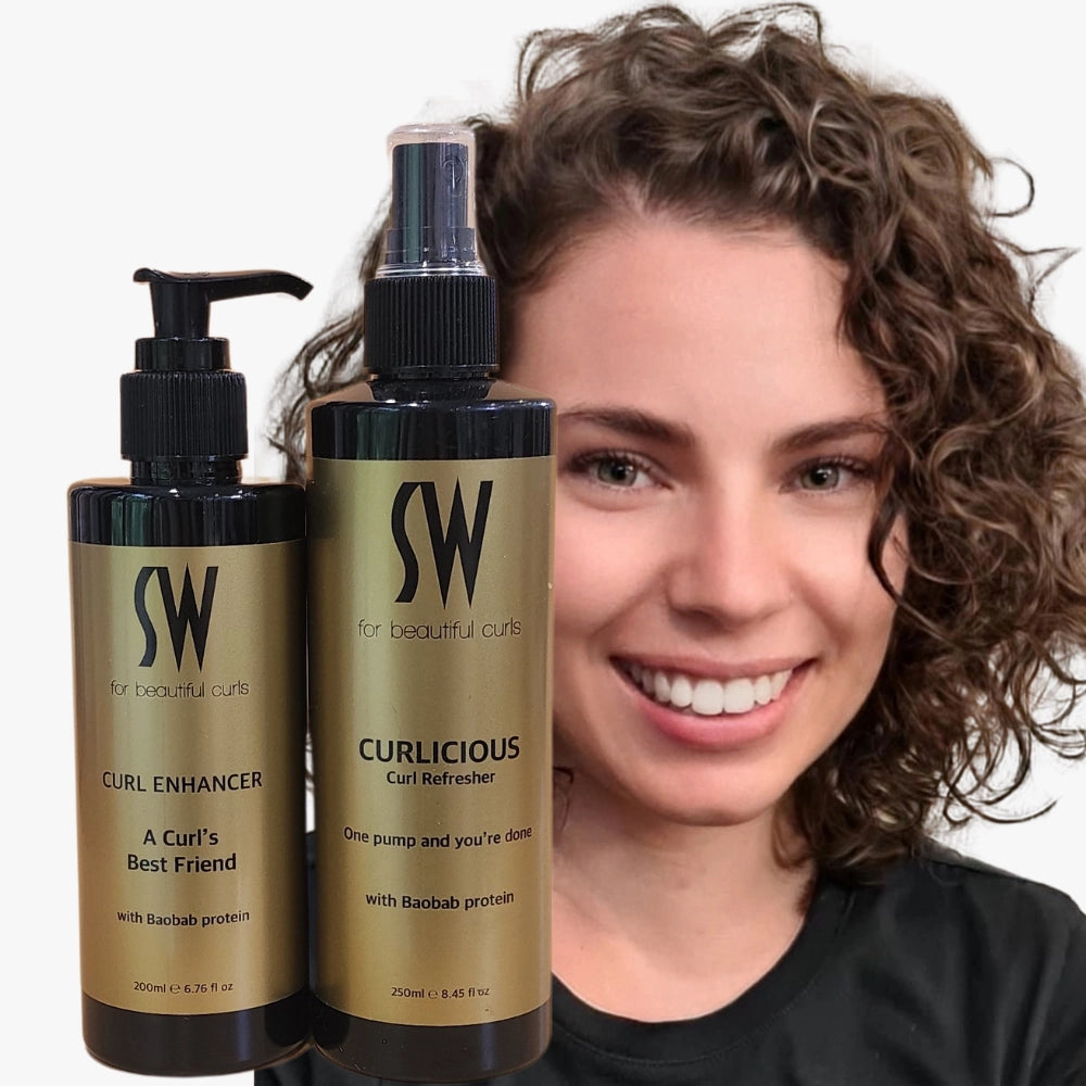 Curl Enhancer Creme and Curlisious Spray