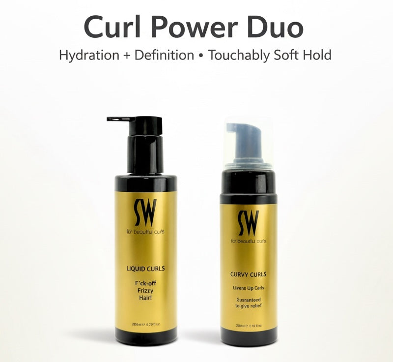 Curl Power Duo: Liquid Curls + Curvy Curls