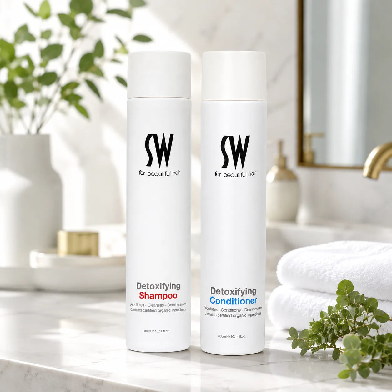 Detoxifying Duo Pack: Shampoo + Conditioner