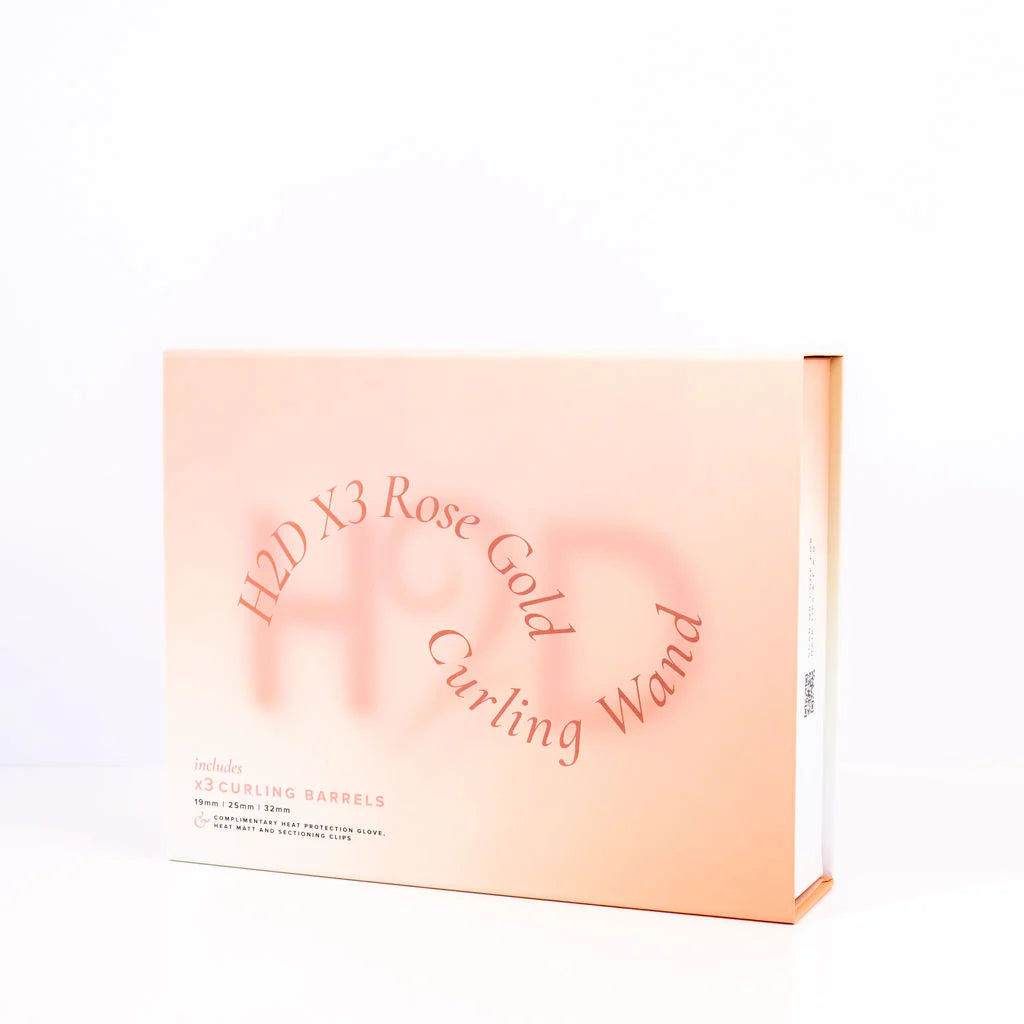H2D Hair Care X3 Curling Wand