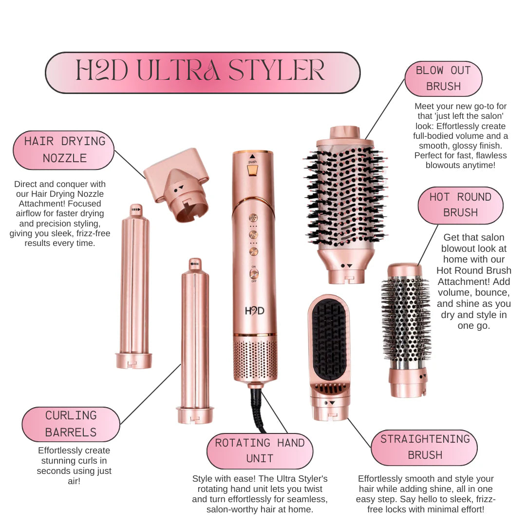H2D Ultra Styler Rose Gold