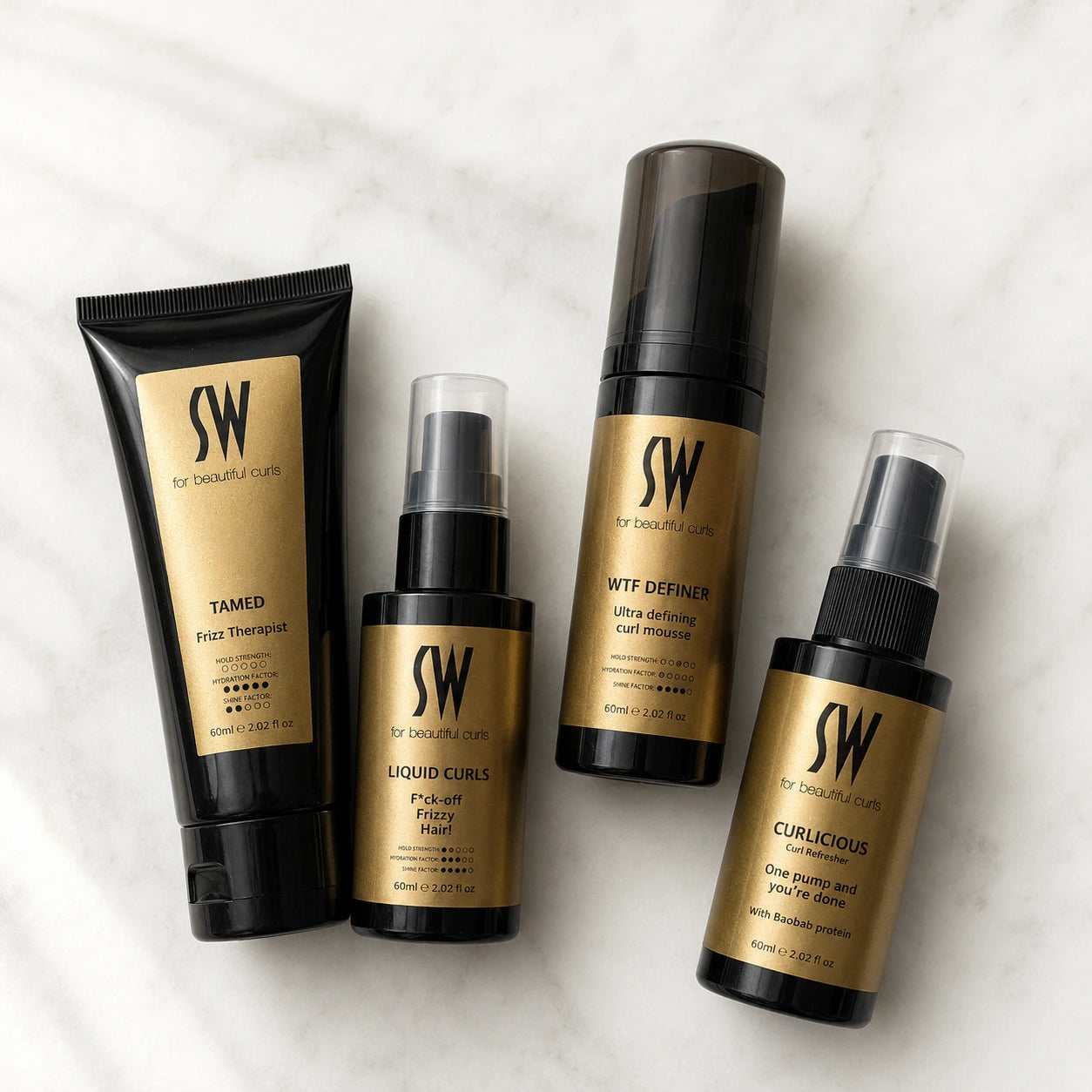 The SW Curl Starter/Travel Kit - Hydro