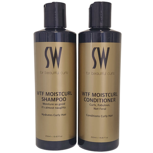 WTF MoistCurl Duo Pack - Shampoo & Conditioner NEW!